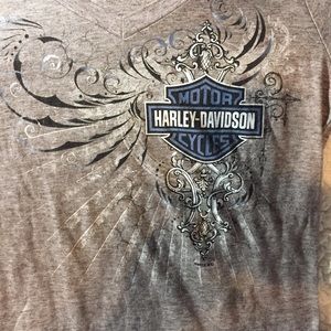 Harley-Davidson long sleeve graphic T-shirt Sz S